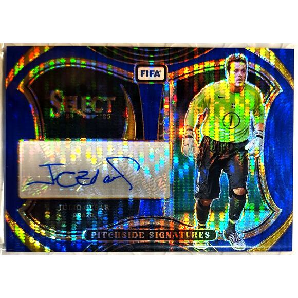 Panini 2024-25 Select FIFA Soccer Select Pitchside Signatures JULIO CESAR #PS-JC - Picture 1 of 2